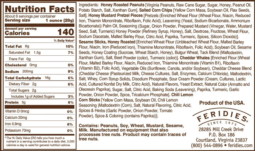 Feridies 6oz Can 5 O'Clock Crunch