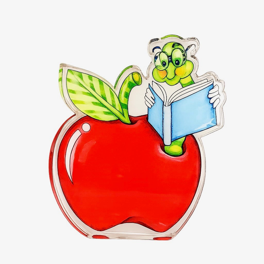 Bookworm Acrylic Desk Sitter