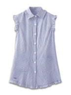 Baby Blue Shirt Dress