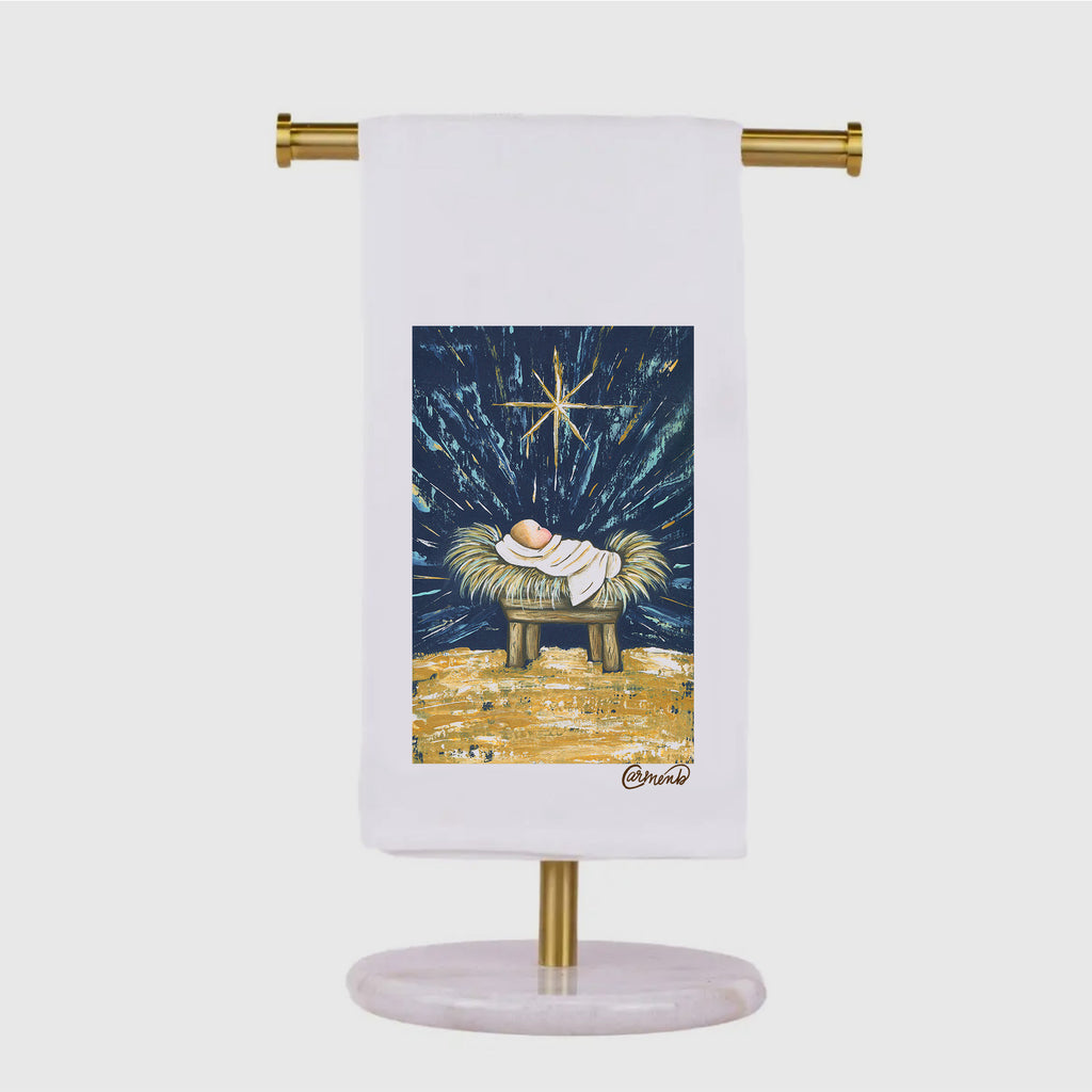 Baby Jesus Tea Towel