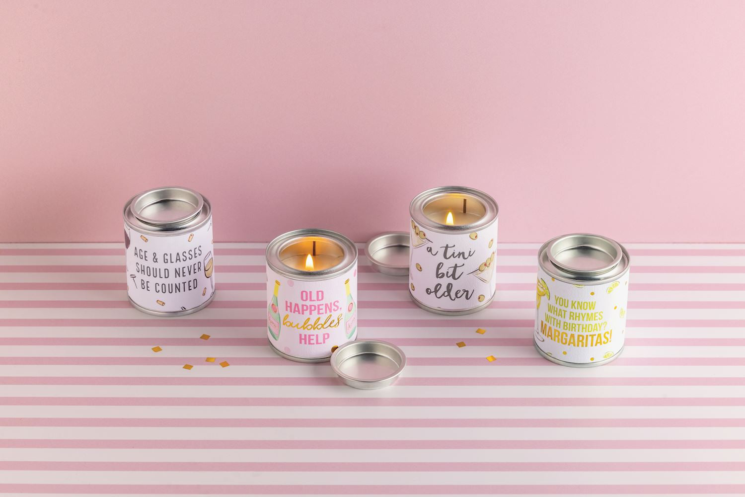Birthday Tin Candles