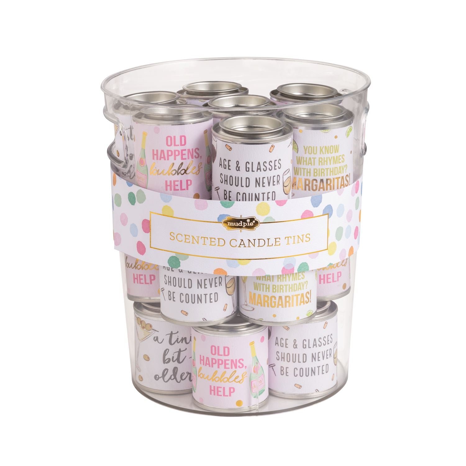 Birthday Tin Candles