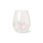Stemless Bow Wine Glass
