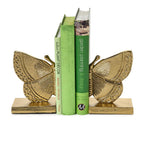 Gold Butterfly Bookends