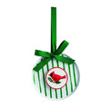 Cardinal Acrylic Disc Ornament