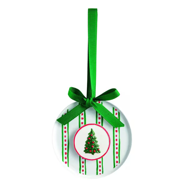 Christmas Tree Acrylic Disc Ornament