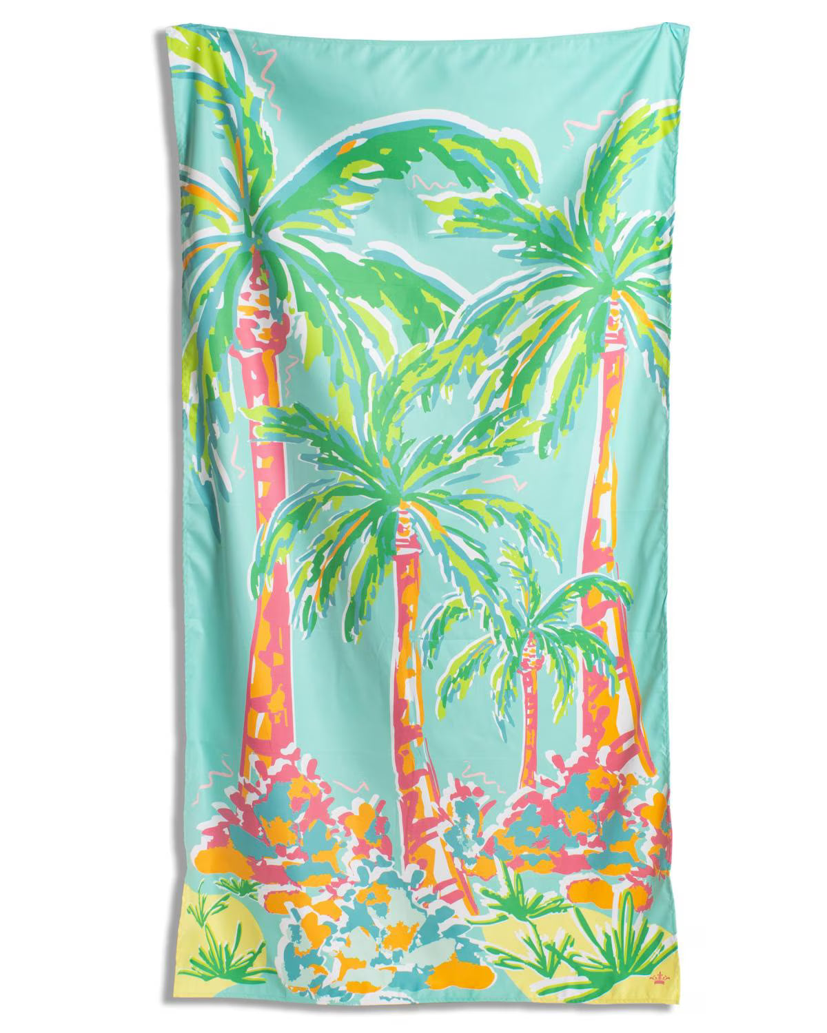 Caribbean Palm Beach Towel