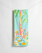Caribbean Palm Beach Towel