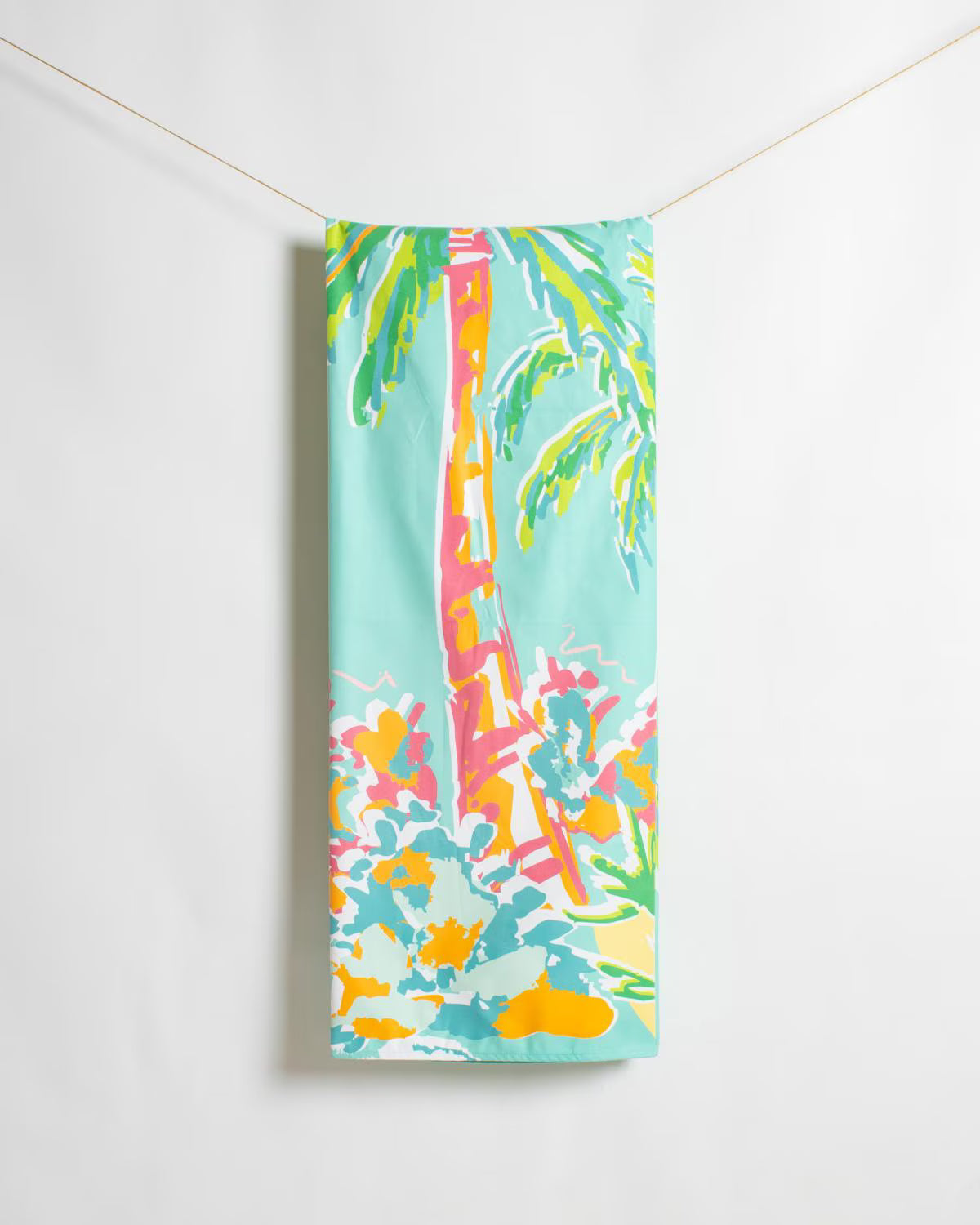 Caribbean Palm Beach Towel