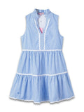 Coastal Prep Dress Blue