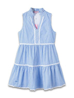 Coastal Prep Dress Blue