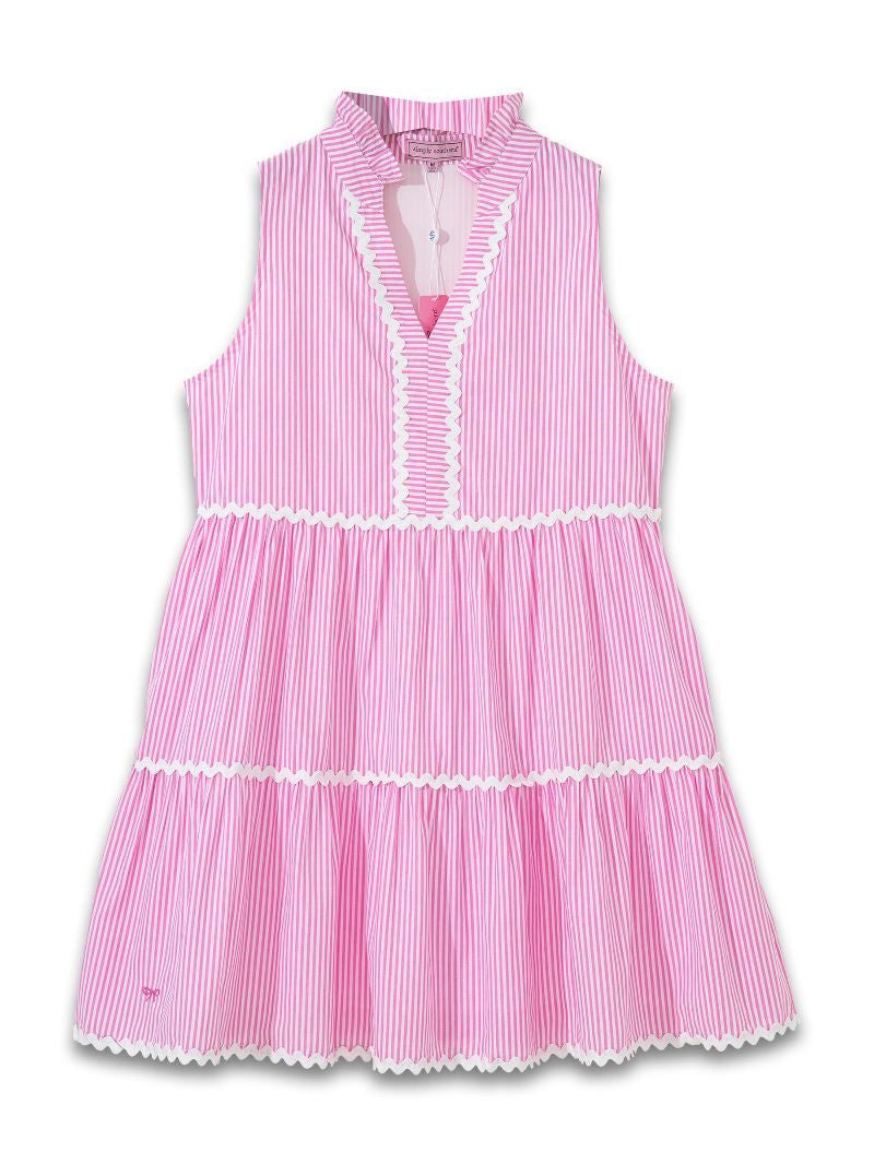 Coastal Cabana Dress Pink