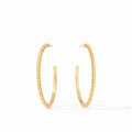 Colette Bead Gold Hoop Large