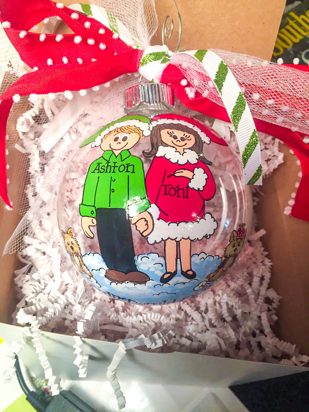 Expecting Parents Christmas Ornament - PREORDER - LIMITED QUANTITY