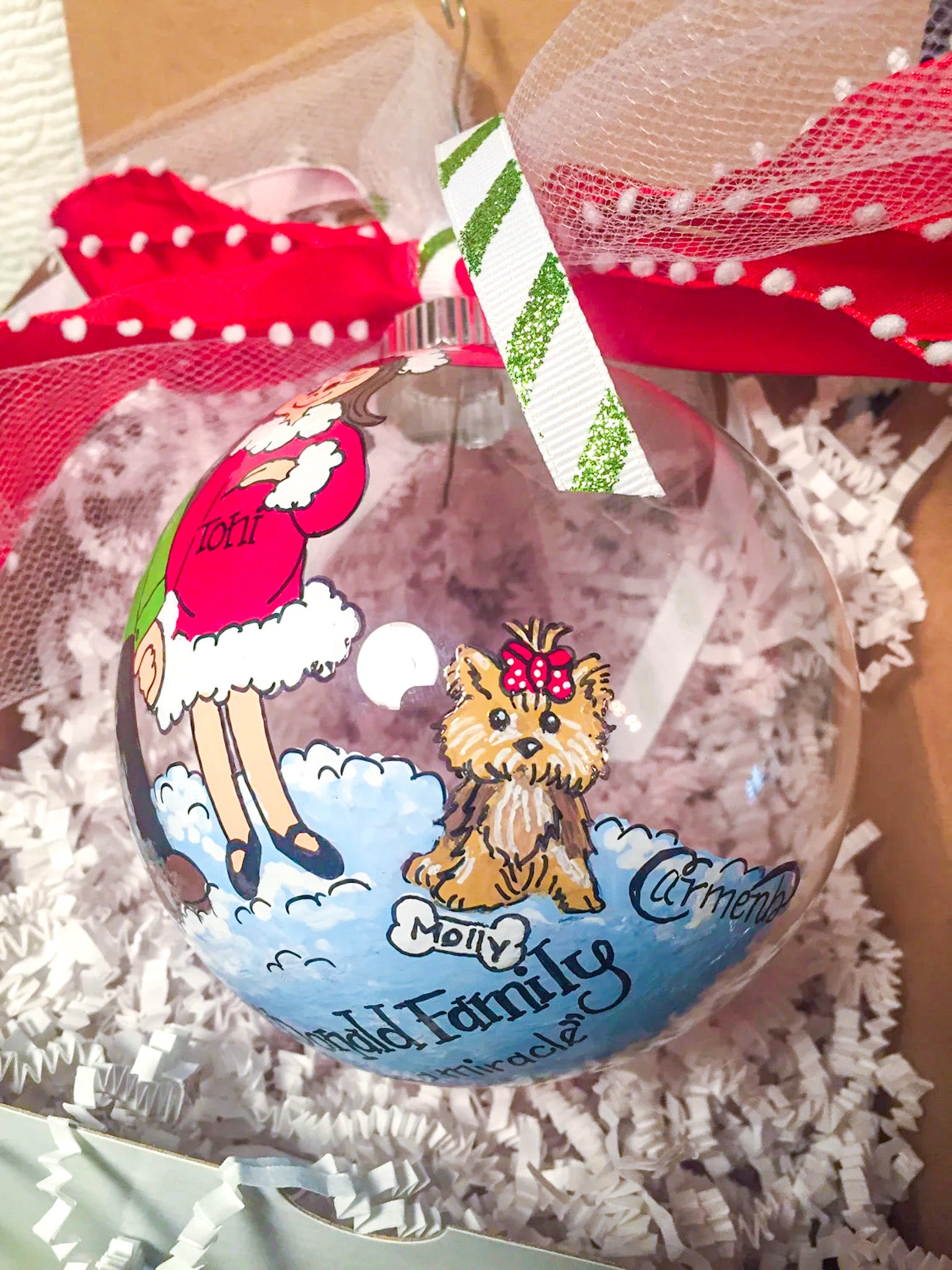 Expecting Parents Christmas Ornament - PREORDER - LIMITED QUANTITY