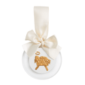 Gold Baby Jesus Intaglio Ornament
