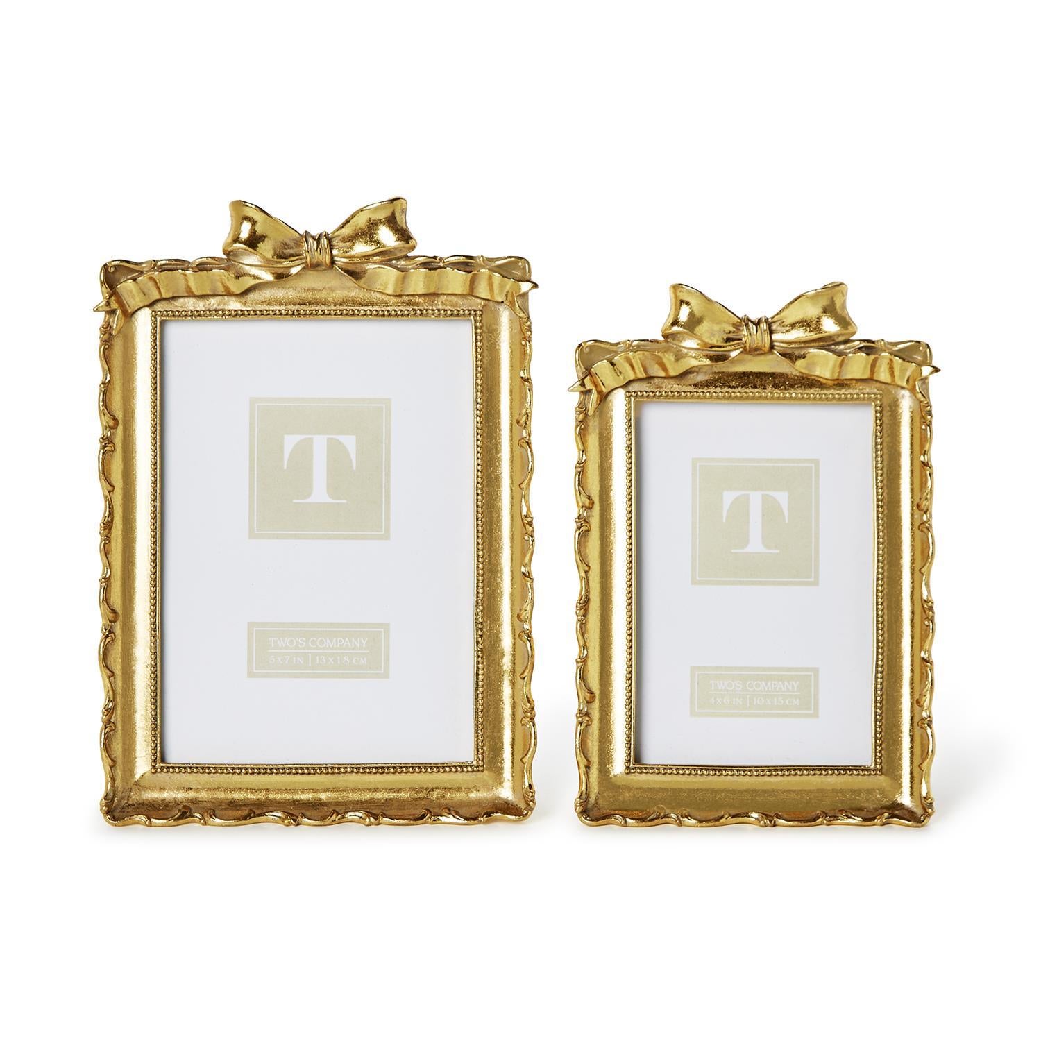 Gold Bow Frame
