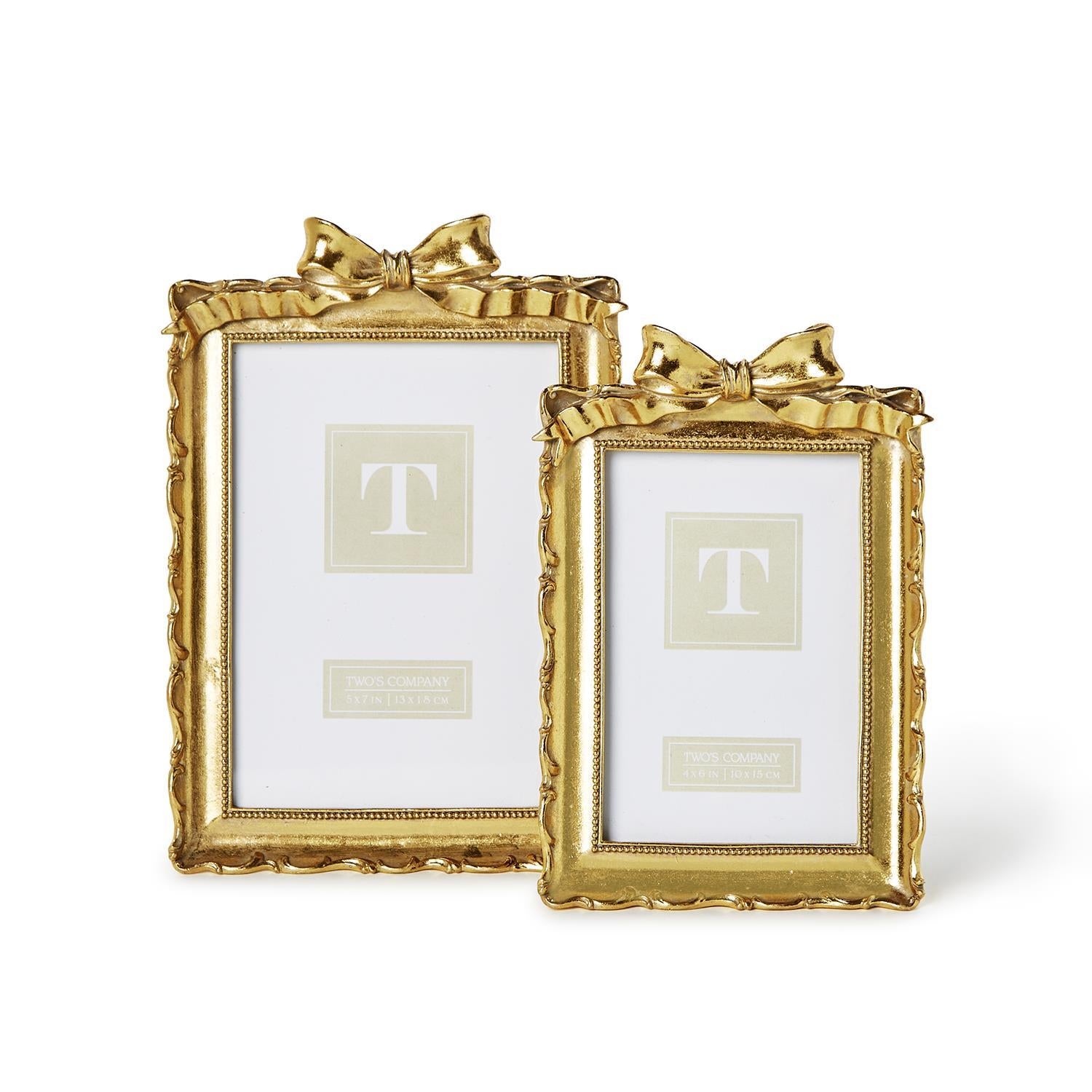 Gold Bow Frame