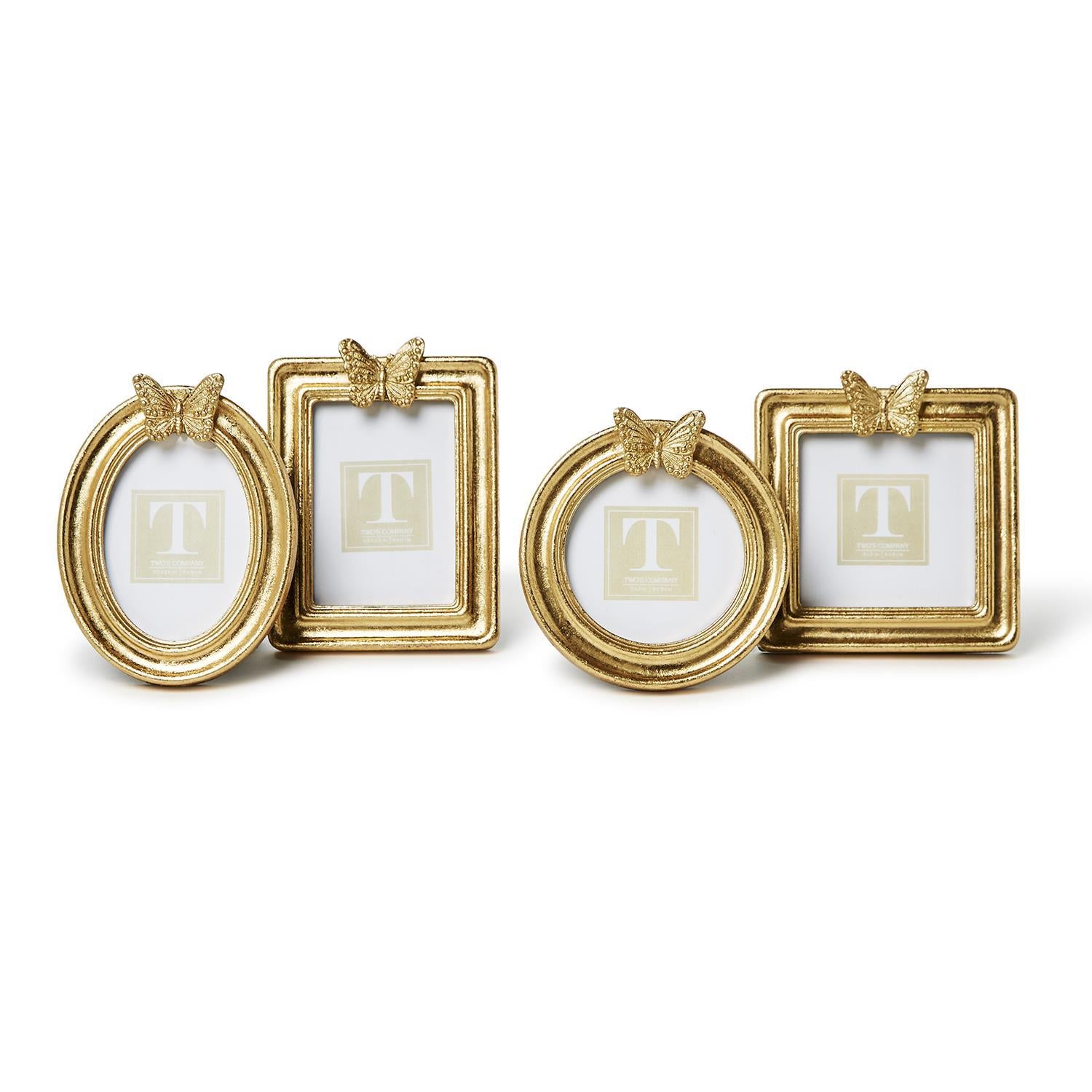 Gold Butterfly Frame