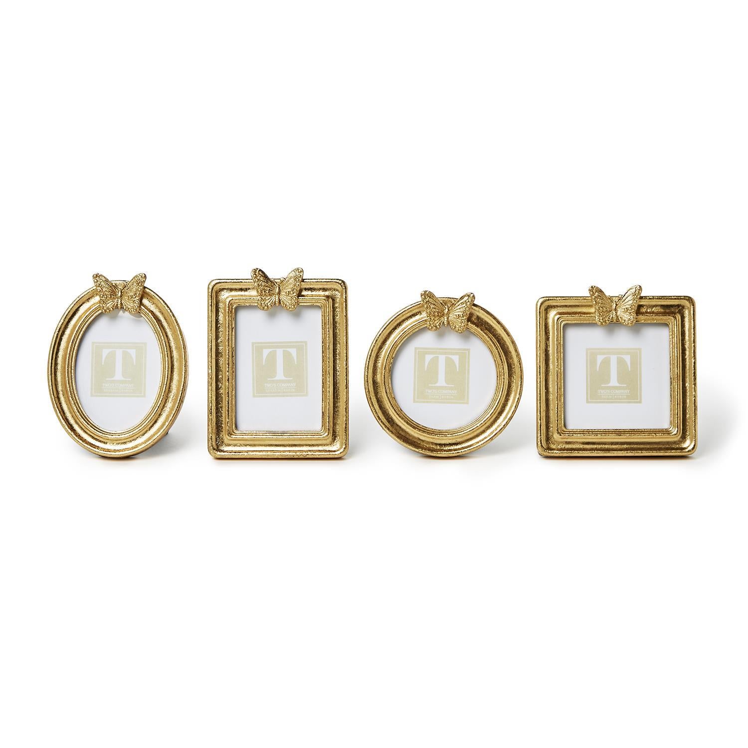 Gold Butterfly Frame