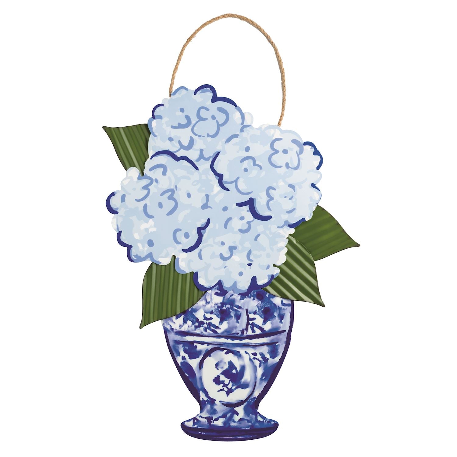Hydrangea Door Hanger