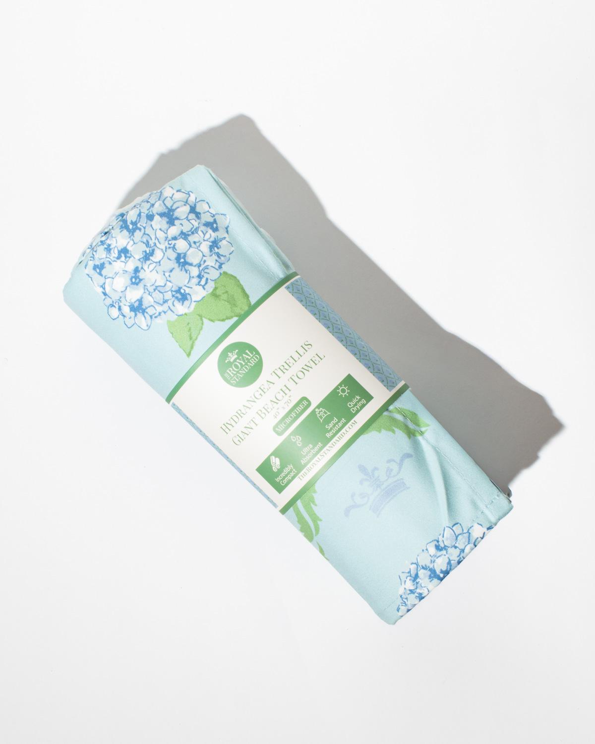 Hydrangea Beach Towel