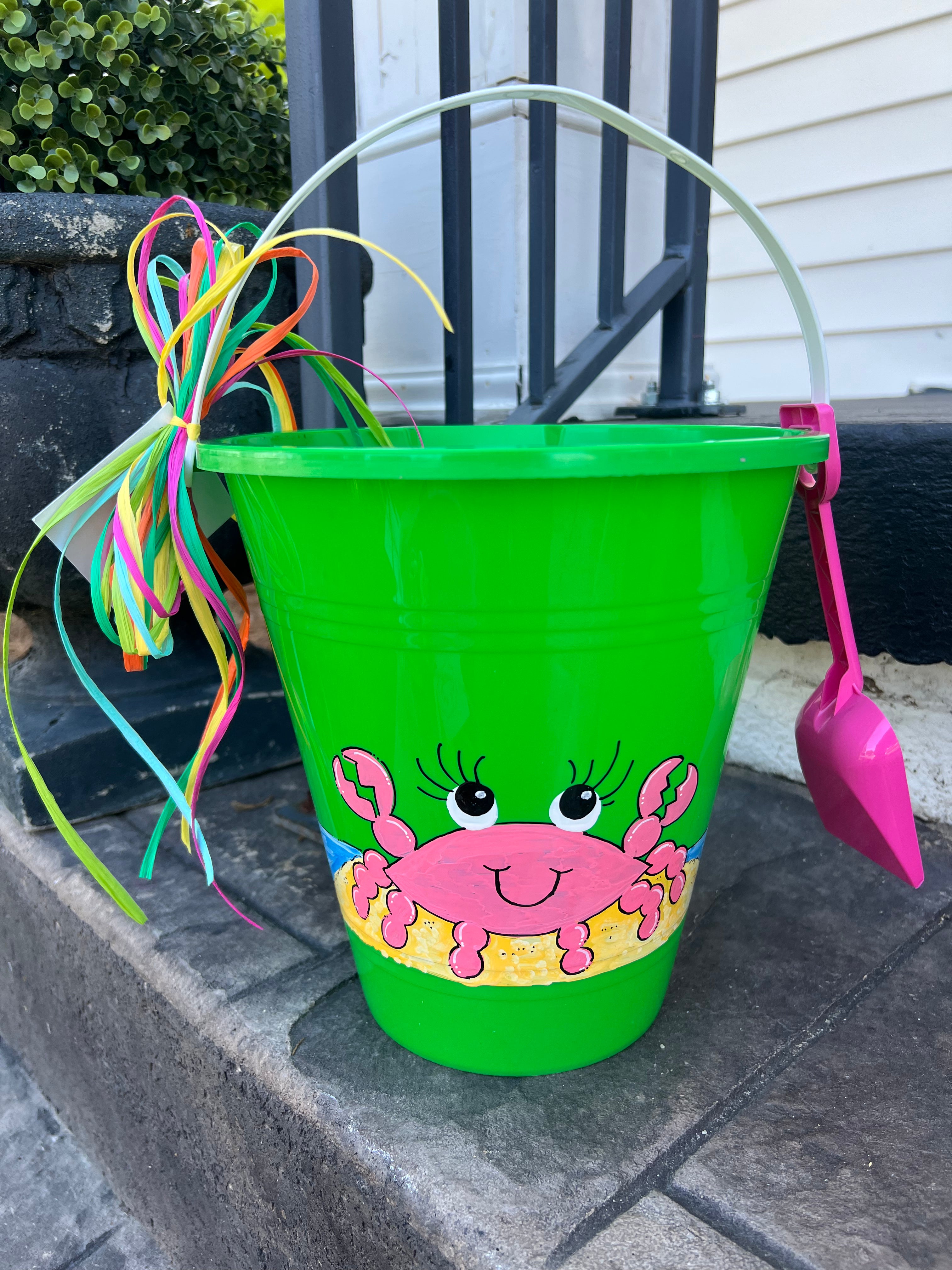 Beach Bucket Green