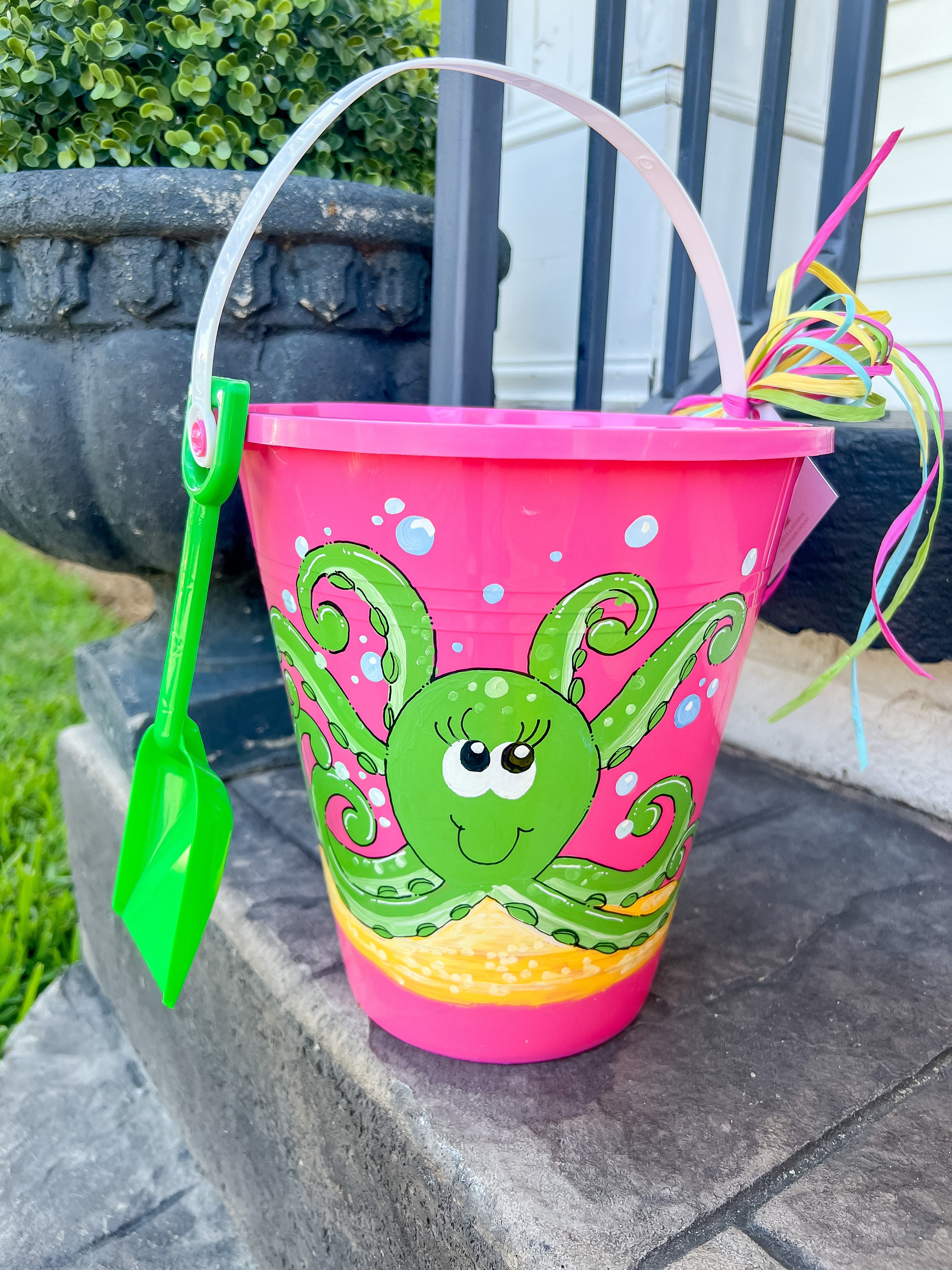 Beach Bucket Pink