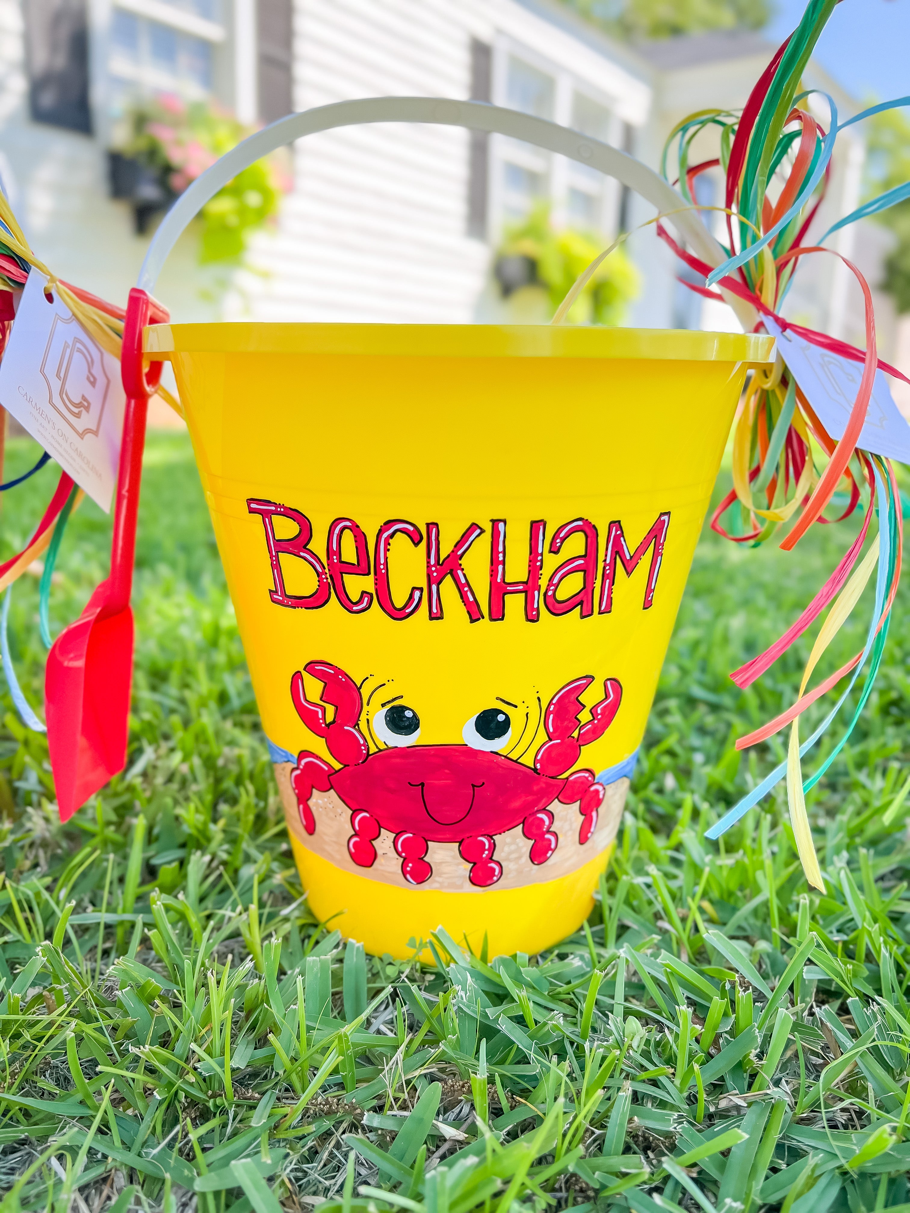 Beach Bucket Yellow