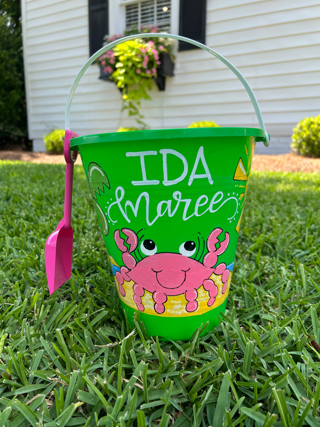 Beach Bucket Green
