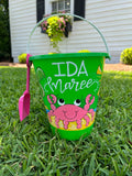 Beach Bucket Green