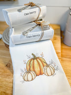 Rustic Pumpkin Tea Towel