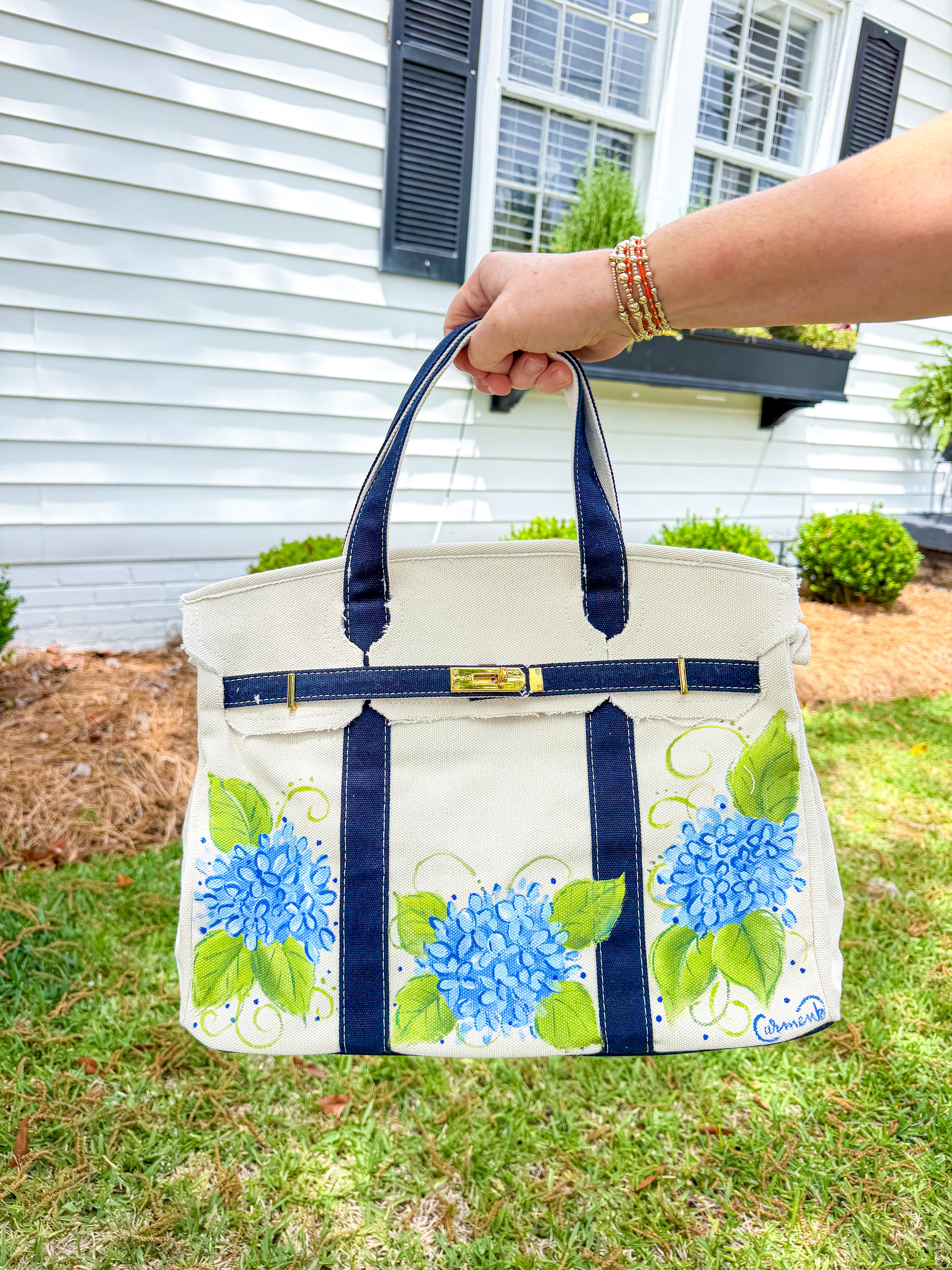 Hand-painted Hydrangea "Boatkin"