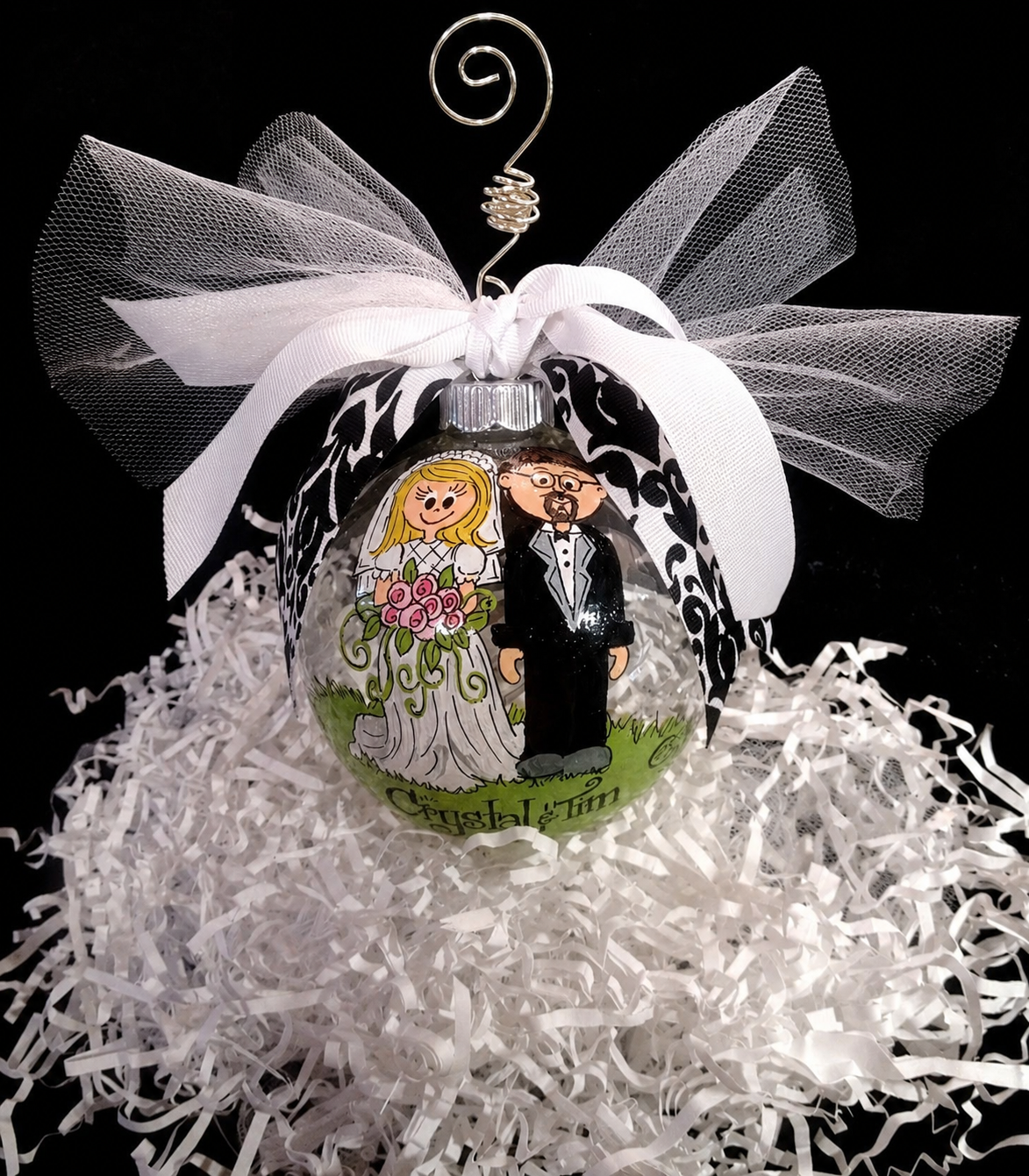 Newlyweds Christmas Ornament - PREORDER - LIMITED QUANTITY