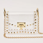 Jackie Gold Stadium Bag