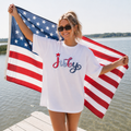 Carmen's Hand Painted July T-shirt