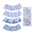 Blue and White Lamp Shade Covers