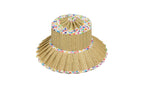 Lorna Murray Polka Rainbow Luxe Capri Hat