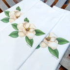 Magnolia Tea Towel