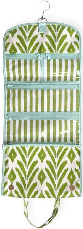 Petite Fond Green  Hanging Travel Case