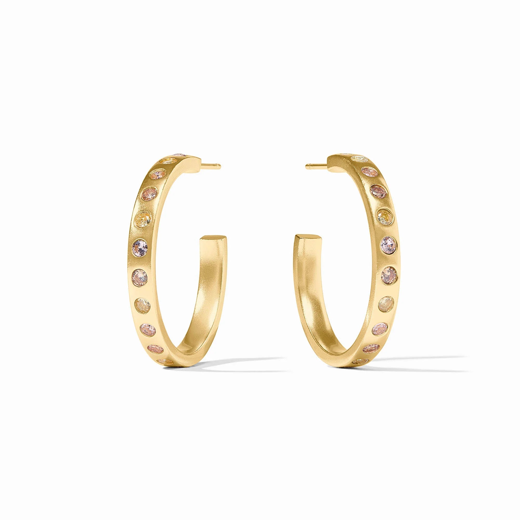 Rainbow Hoop Champagne Radiance Medium