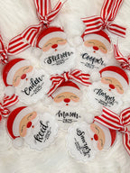 Red Santa Claus Acrylic Christmas Ornament