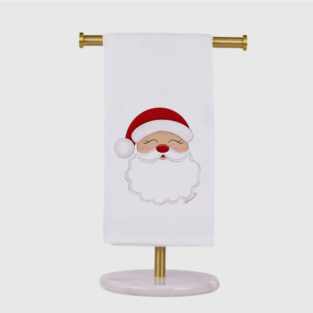 Santa Tea Towel