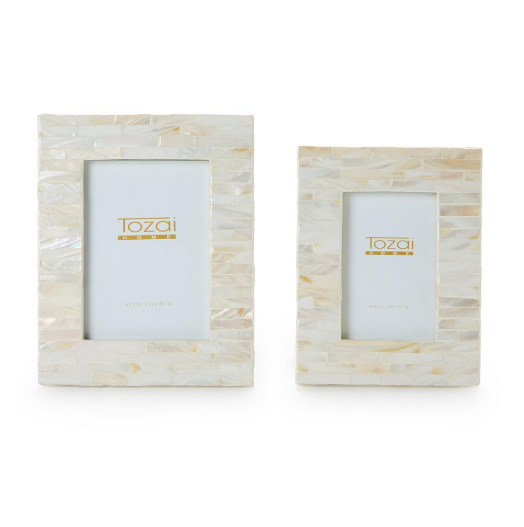 Opalescent Mother of Pearl Photo Frame