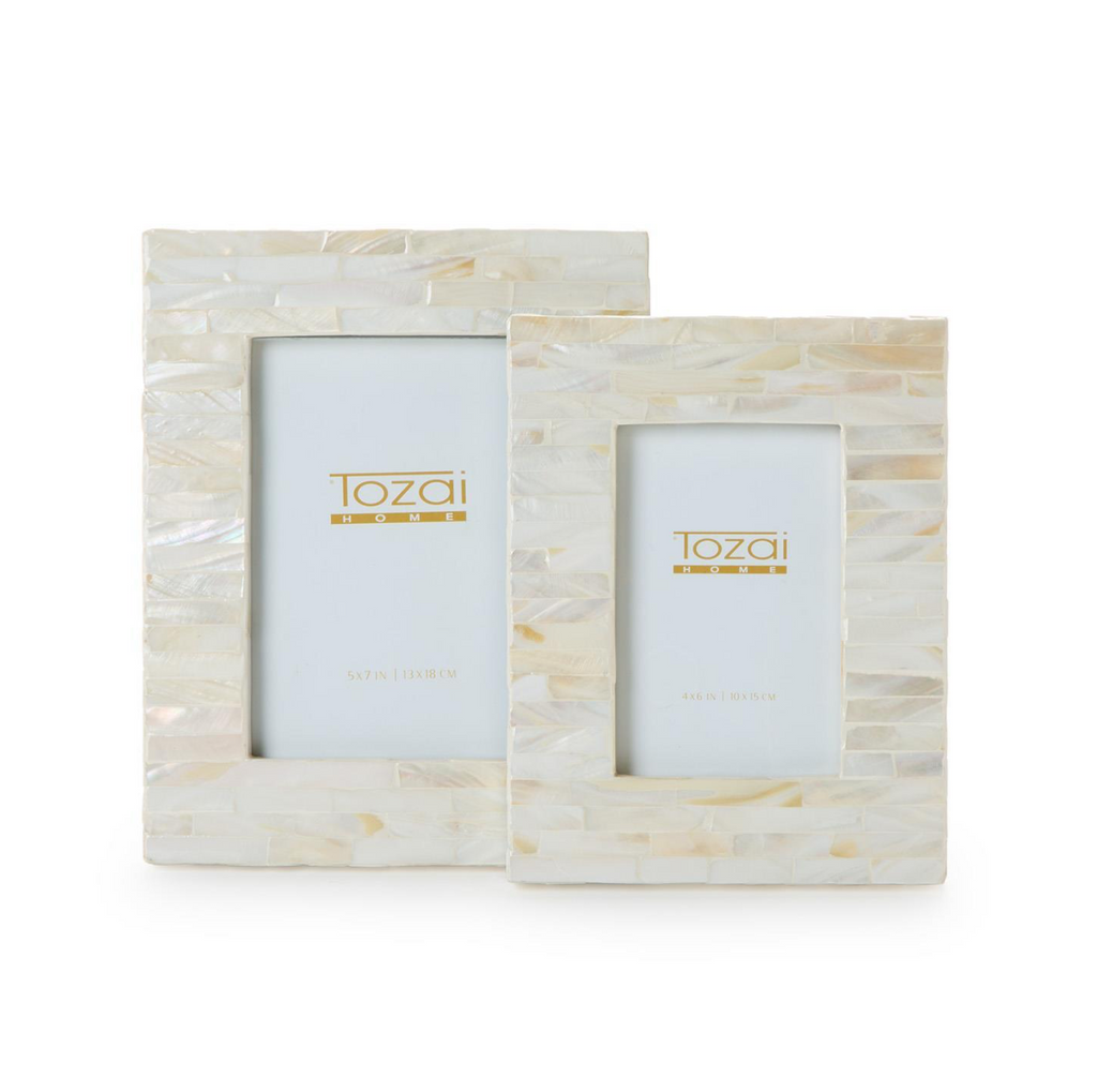 Opalescent Mother of Pearl Photo Frame