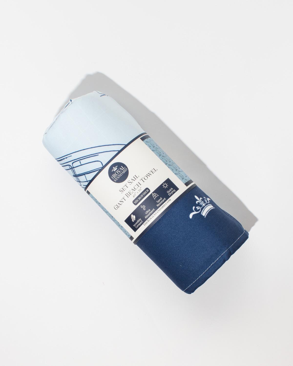 Set Sail Giant Beach Towel