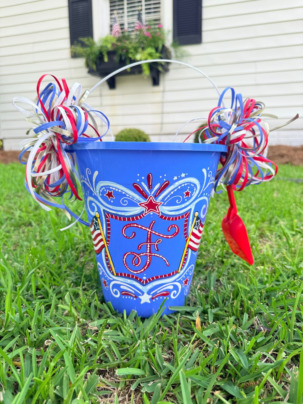 Stars & Stripes Beach Bucket