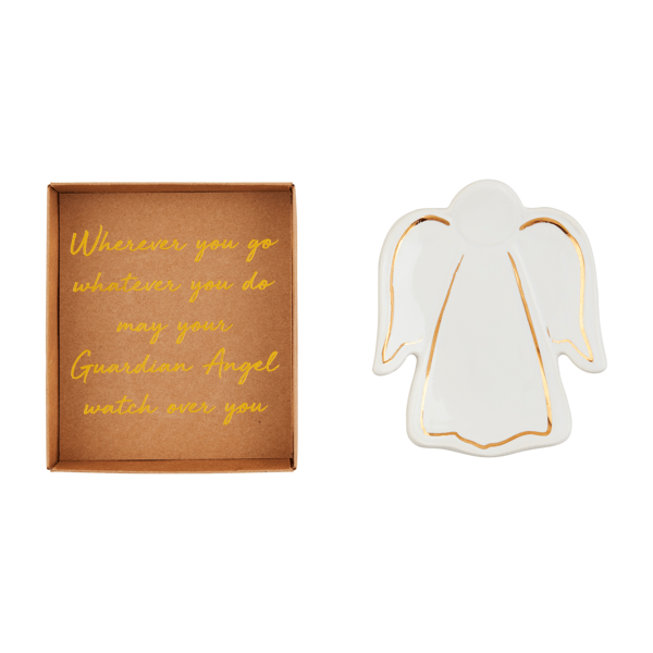 Stripe Wings Angel Tidbit Dish