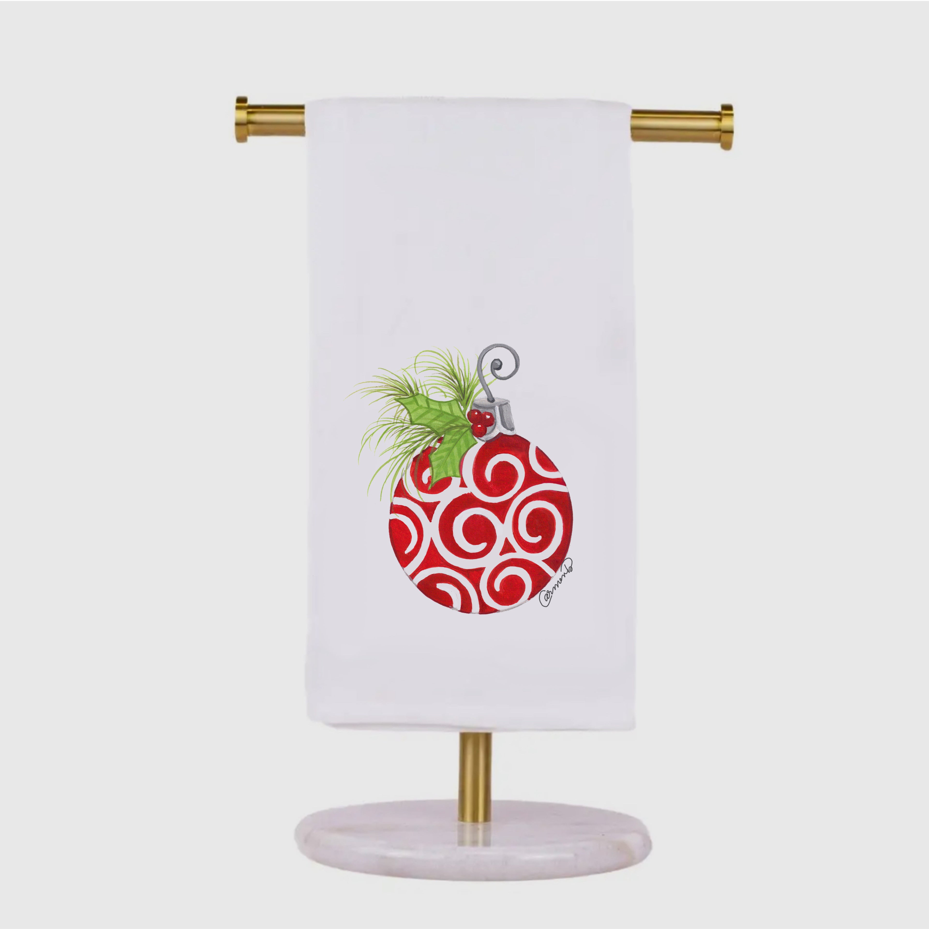 Ornament Tea Towel