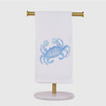 Floral Coastal Crab Tea Towel